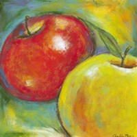 Abstract Fruits IV Framed Print