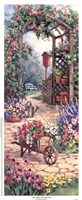 Garden Harmony by Barbara Mock - 10" x 25"
