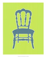 Graphic Chair III Fine Art Print