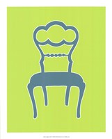 Graphic Chair IV Fine Art Print