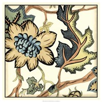 Jacobean Tile III Framed Print