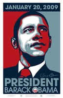 Barack Obama - Inauguration 2009 - 11" x 17"