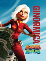Monsters vs. Aliens, c.2009 - style D Wall Poster