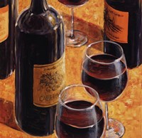 Wine Tasting I Framed Print