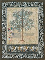 Fresco Botanica II Fine Art Print