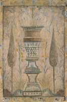 Eastern Garden Panel IV Fine Art Print