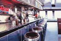 Ruthie and Moe's Diner Fine Art Print