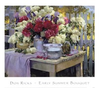 Early Summer Bouquet by Don Ricks - 22" x 20"