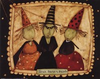 3 witches Fine Art Print