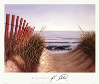 Beach Path Fine Art Print