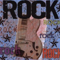 Rock Guitar Fine Art Print