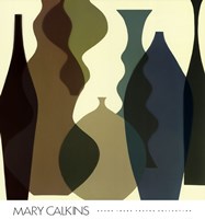 Floating Vases III by Mary Calkins - 30" x 33" - $35.49