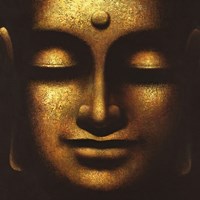 Buddha in Gold Fine Art Print