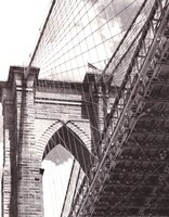 Under the Brooklyn Bridge Fine Art Print