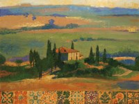 Tuscany Hill Fine Art Print