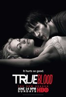 True Blood - Season 2  [Sookie and Bill] Fine Art Print