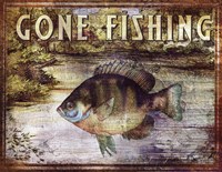 Gone Fishing Framed Print