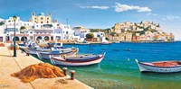 Porticciolo mediterraneo Fine Art Print
