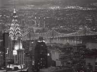 Chrysler Building and Queensboro Bridge Fine Art Print