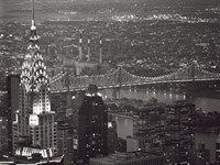 Chrysler Building and Queensboro Bridge Fine Art Print
