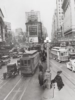 Times Square from 43rd Street, 1930 Fine Art Print
