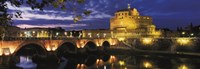 Castel Sant'Angelo at Night, Rome Fine Art Print