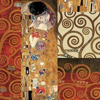 Klimt Details (The Kiss) Fine Art Print