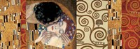 Klimt Deco (The Kiss) Fine Art Print