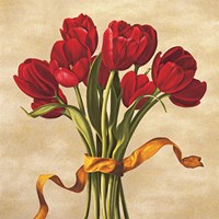 Bouquet rubino Fine Art Print