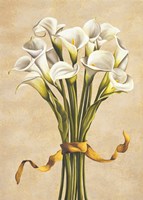 Bouquet bianco Fine Art Print