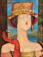 La dea dell'amore Fine Art Print