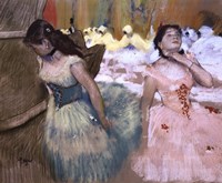 L'Entrees Des Masques by Edgar Degas - 22" x 18"