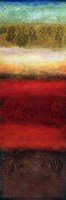 Abstract & Natural Elements I by Angelina Emet - 12" x 36"
