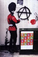 Caught Red-Handed by Banksy - 16" x 24"
