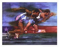 Olympic Track and Field Framed Print