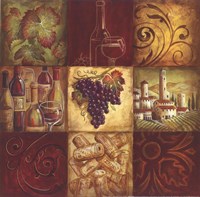 Tuscan Wine II - mini Fine Art Print