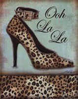 Leopard Shoe - mini Fine Art Print