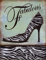 Zebra Shoe Fine Art Print