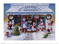 Frostie Fashions Fine Art Print