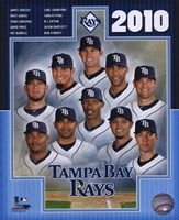 2010 Tampa Bay Rays Team Composite Fine Art Print