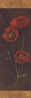 Red Poppy Panel I - mini Fine Art Print