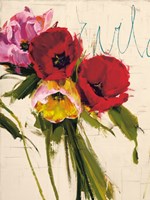 Bouquet of Tulips II Fine Art Print