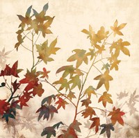 Turning Leaves II by Erin Lange - 20" x 20"