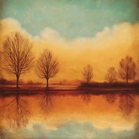Reflections of Autumn I Fine Art Print