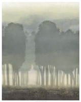 Treeline Haze I Fine Art Print