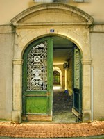 Weathered Doorway II Fine Art Print