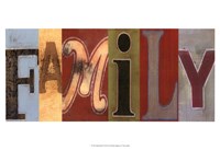 Family Panel Fine Art Print