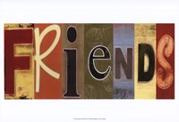 Friends Panel Fine Art Print