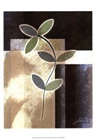 Brushed Metro Stems I Fine Art Print