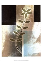 Brushed Metro Stems II Fine Art Print